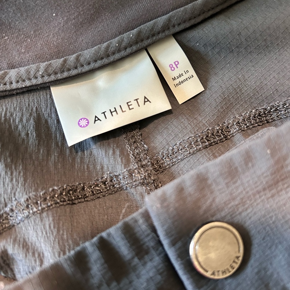 Athleta Dark Gray Pants - Picture 4 of 4